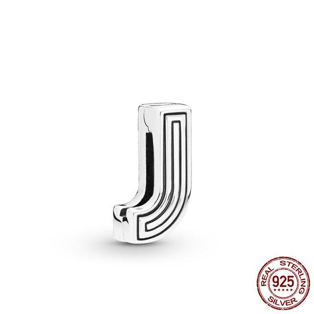 New Copper A-Z26 English Letter Bonded Beads That Can Be Freely Combined Are Fit For Flat Bracelets Diy Fine Jewelry