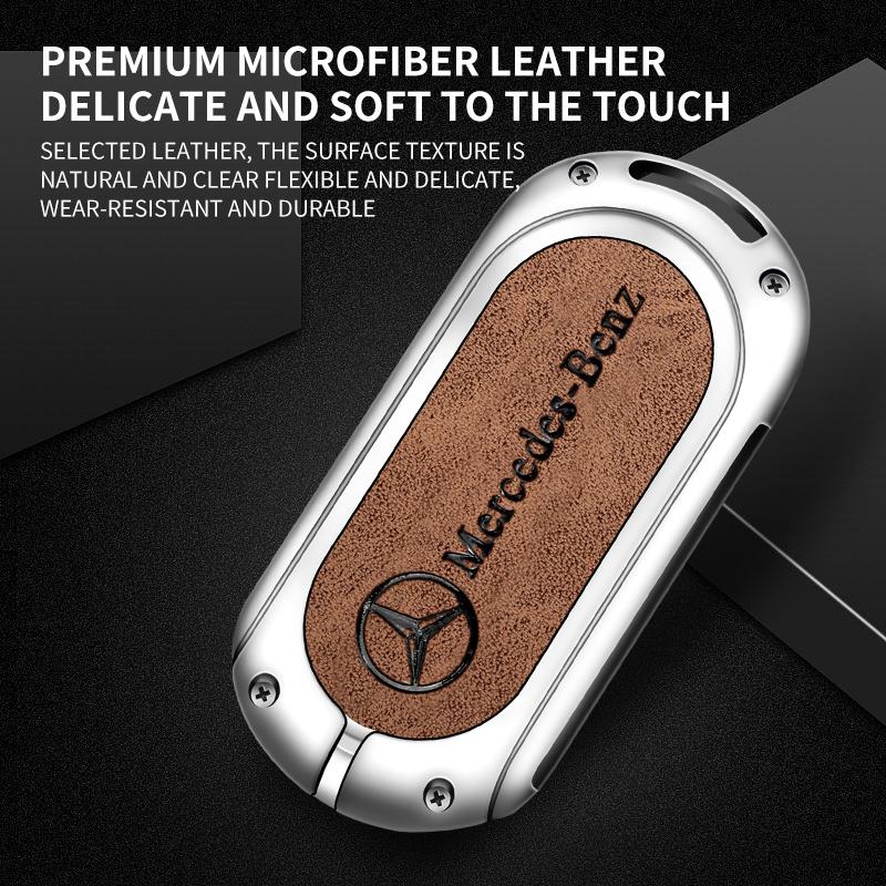 VBTYB1 Hot 2026 For Benz For Mercedes-Benz AMG C-Class S-Class GLC EQE EQS W223 X254 V297 V295 W206 S206 X206 Car Zinc Alloy Key Case B