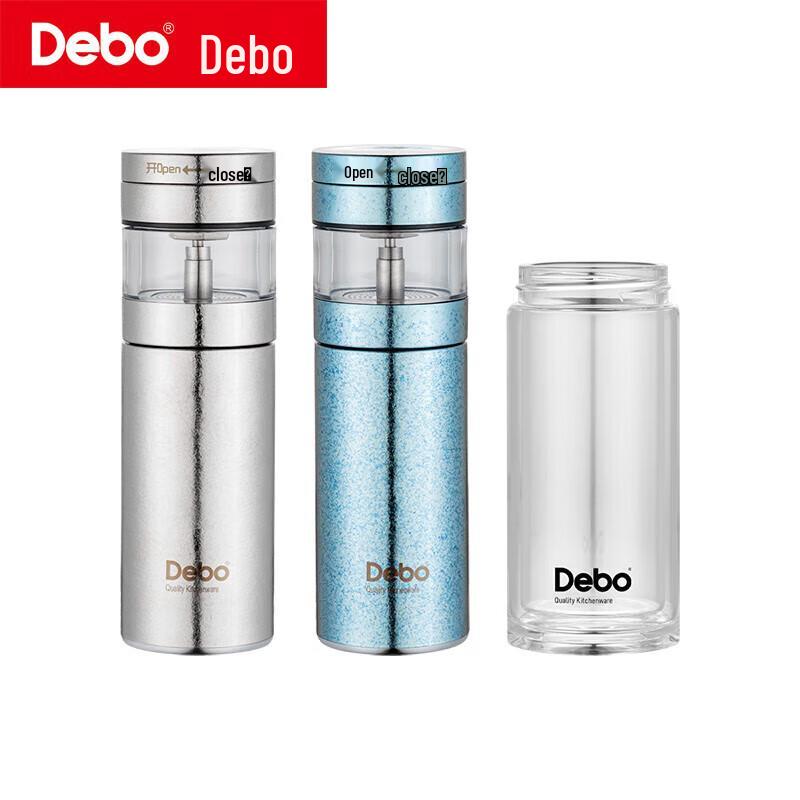Debo Pure Titanium Tea Infuser Bottle