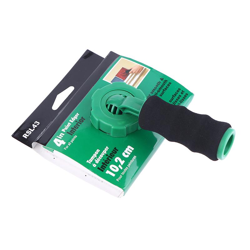 Green Paint Edge Cutting Trimmer Corner Walls & Ceilings Pad Painter Edges Painting Tool Paint Edger For Wall Painting Corner