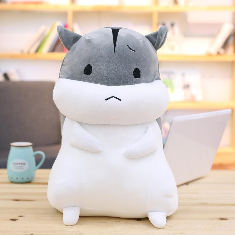 Niedliches Hamster-Plüschtier, Kissen, Stoffpuppe, kleine Puppe, Mädchen, Schlafbett, Kindergeburtstagsgeschenk