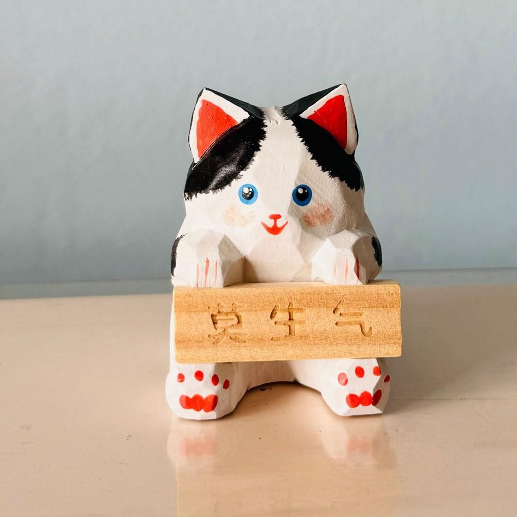 Holzbastel-Geschenkset mit niedlichen Tierschnitzereien für Heimdekoration und Entspannung