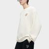 FILA Fusion Cartoon Logo Print Round Neck Knitted Casual Pullover Sweatshirt Unisex sweatshirt Milk-Beige T11U413206F-BG