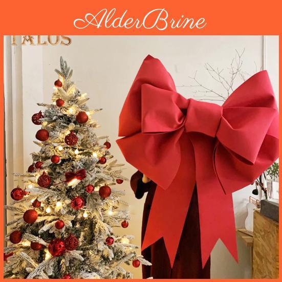 Big Christmas Bow Wedding Decoration Large Bow Ornament For Holiday Tree Wreath Porch Window Door Decor
