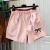 Girls' Color Block Quick-Dry Shorts: Summer 2026 Trendy Style for Middle & Older Girls