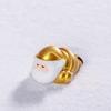 Toy Resin Christmas Figurines Accessories Home Decorations Miniature Santa Claus Bonsai Micro Landscape Cartoon Santa Statue