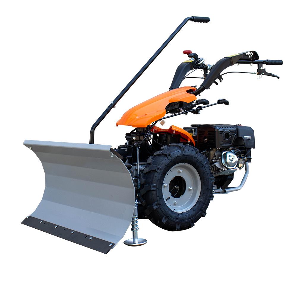 Hand-Push Multifunctional Snow Pusher - High-Power Snow Blower for Streets and Municipal Use