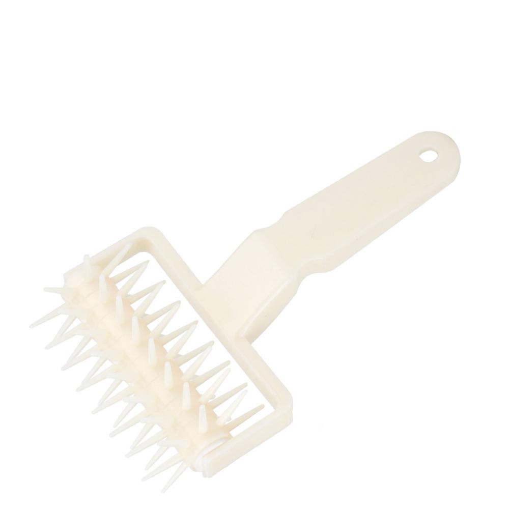 Needle Wheels Pizza Dough Docker Spiked Rolling Head Pastry Roller Dough Perforator  Pizza Crust