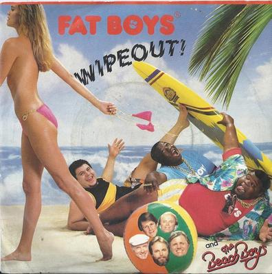 Disque 7 pouces FAT BOYS - Wipeout URB5 Urban, Polydor 1987 UK Rap & Hip-Hop/R&B Occasion