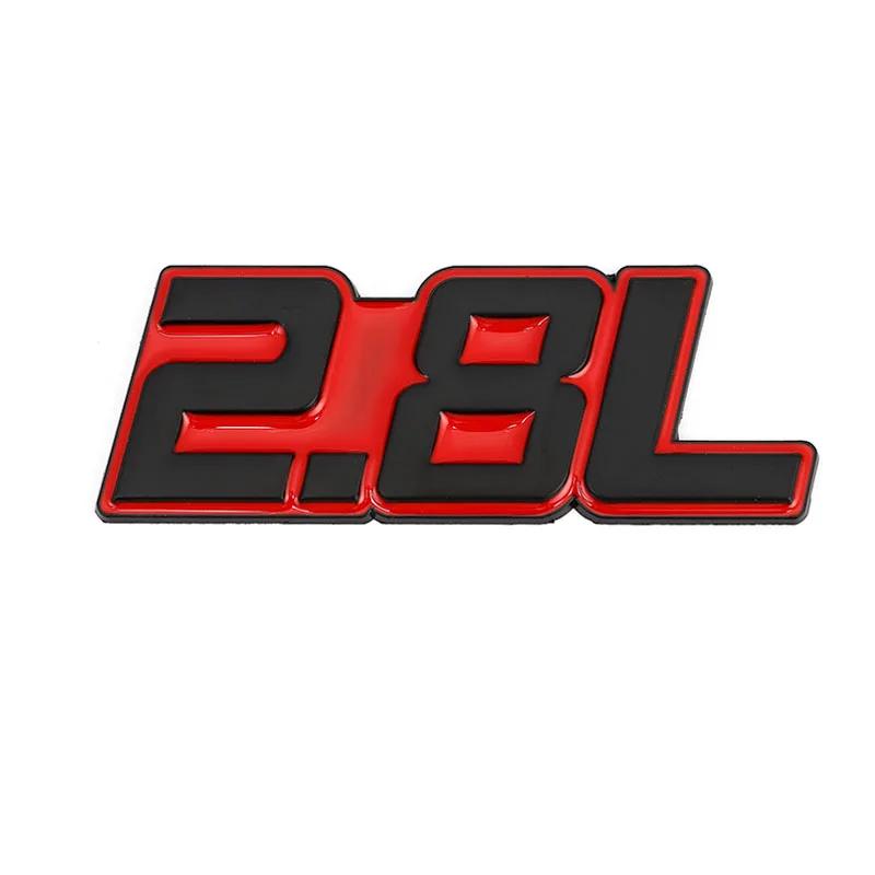 

1Pc 2.0L 2.2L 2.4L 2.5L 2.8L Emblem Badge Decal for SUV Car Stickers