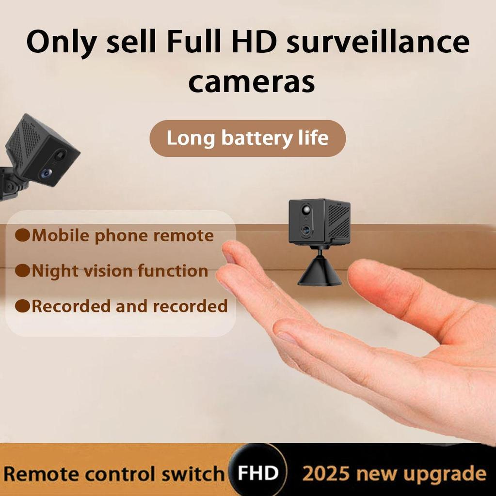 Full HD camera wireless monitor family car wifi remote mobile phone portable remote connection photography indoor home plug-in