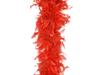Feather Boa Shawl, Red, 180 45 Grams
