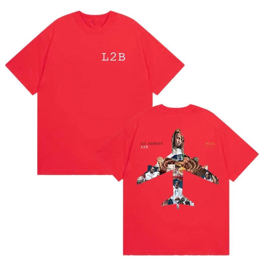 Rapper Nes Pour Briller L2B Tour 2026 Graphic T Shirts Men's Women Hip Hop Fashion Short Sleeve T-shirt Vintage Cotton Tees Streetwear
