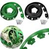 5M/10M Fixed Garden Barrier Lawn Grass Plastic Landscape Edging with Anchoring Spikes Garden Edging Border Kit Easy Install