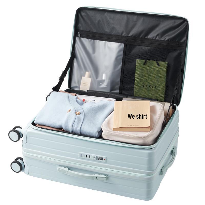 JOURHEY SHI Front-Opening Multi-functional Carry-On Luggage