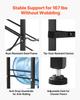 VEVOR Water Jug Holder, 4 Tiers Double Rows 11 L and 19 L Water Bottle Holder for 4 Bottles