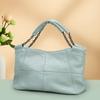 Genuine Leather Hand-held Women's Bag Retro Single-shoulder Crossbody Bag Top-layer Cowhide Underarm Chain Large-capacity Bag