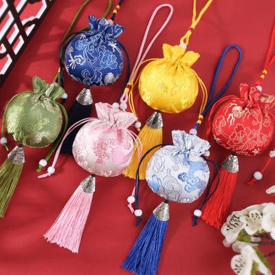 Embroidery Women Sachet Dragon Chinese Style Sachet Antique Coin Purse Ladies