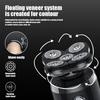 5 In 1 Head Shaver Razor For Bald Man Rechargeable Hair Shaving Razors Waterproof Wet Dry Beard Trimmer