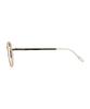 Heonteoaiweeo [Unisex] Round Titanium Sunglasses - Clear Photochromic Htc32