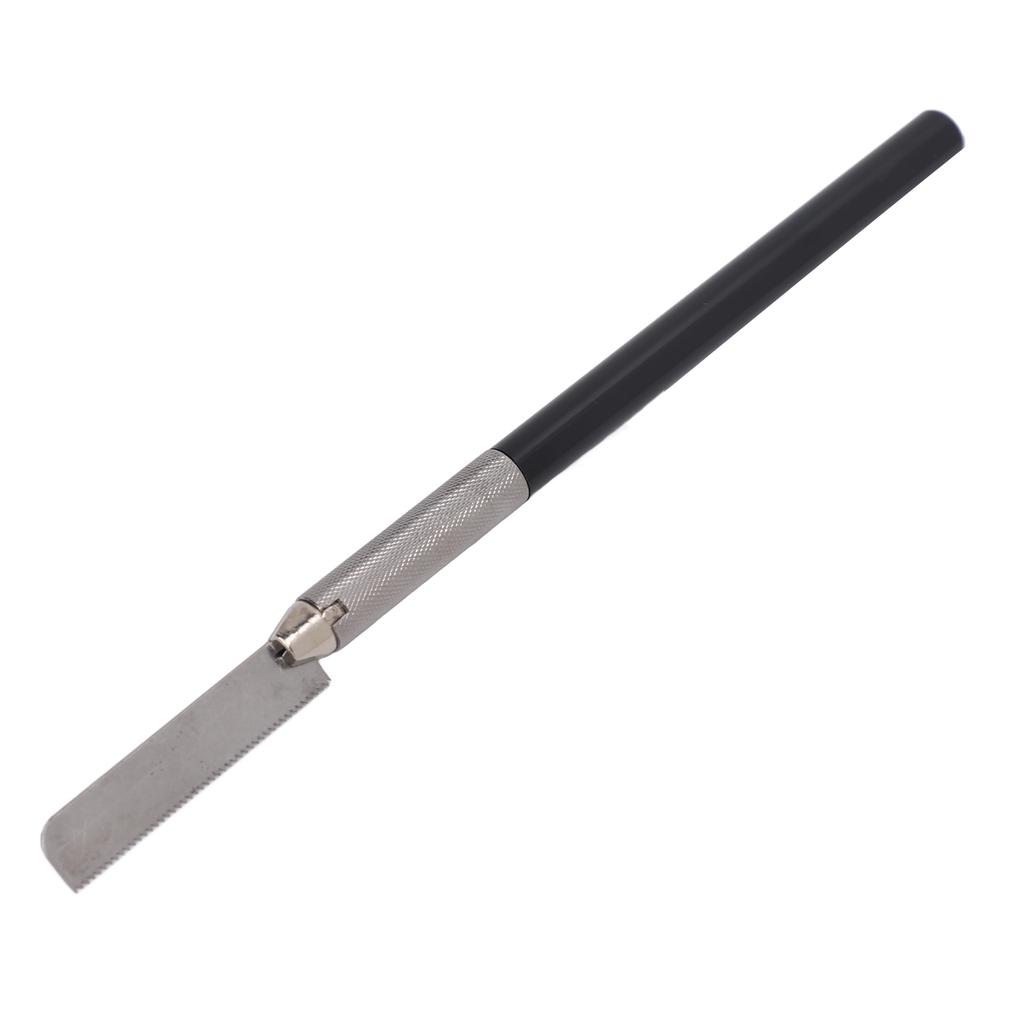 Mini Hand Saw Comfortable Grip Steel with 2 Blades DIY Handheld Craft Saw for Model Process Woodworking