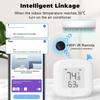 Tuya Smart WiFi Temperature & Humidity Sensor - Wireless, Remote Monitoring with Smart Linkage.