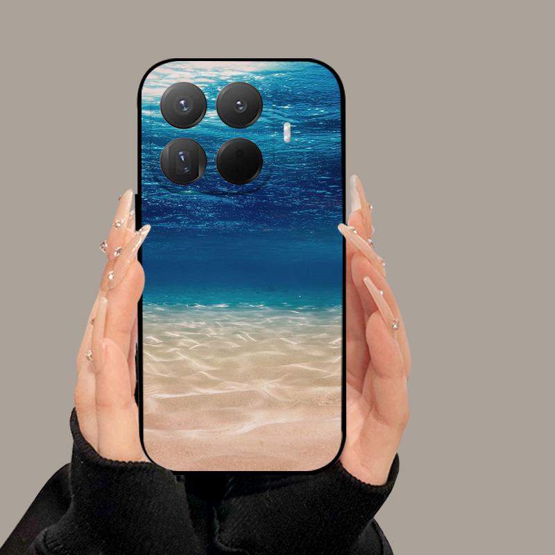 For Xiaomi 15T Pro / 15T Case Fashion Painted Soft Matte Silicone Back Cover For Xiaomi 15 T 15T Pro 5G Full Phone Shell Coque