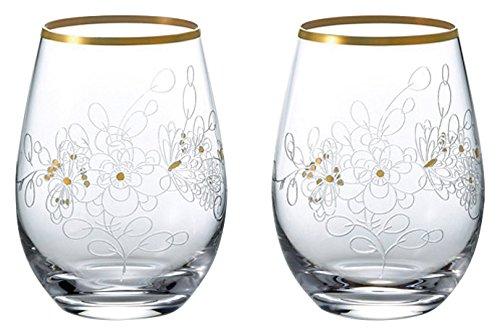 

NARUMI Milano Tumbler Pair, Clear, 370cc, GW4161-35099A