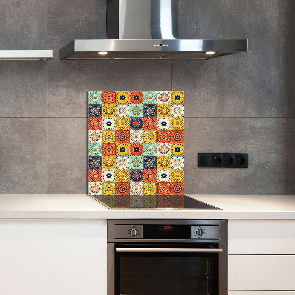 PANEL SZKLANY DO KUCHNI 60x65 Mozaika