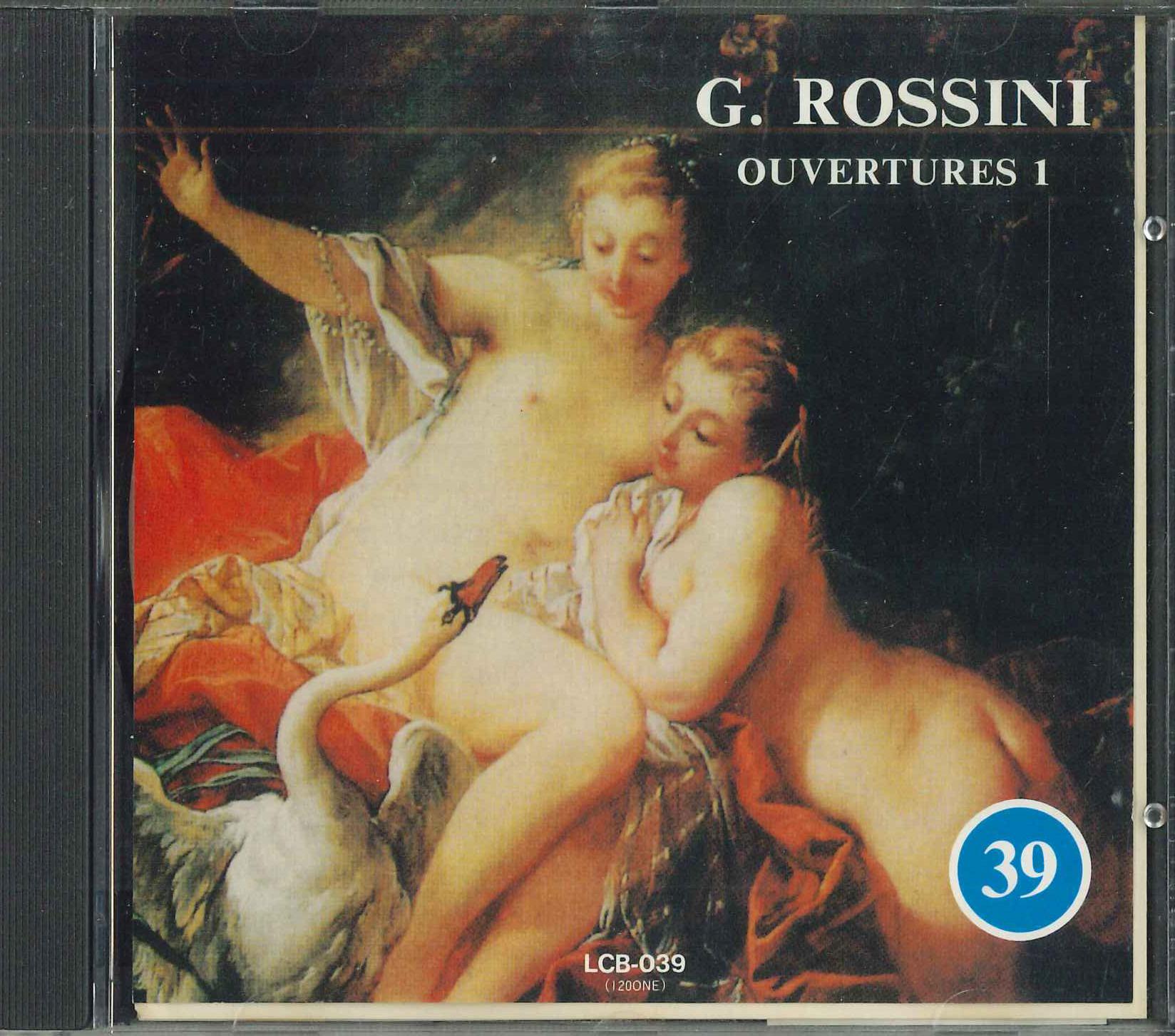 

CD RICCARDO MUTI - Rossini Overtures 1 LCB039 ANF SOFT Japan Obi Classical Used