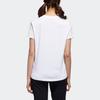 Adidas Neo Casual Breathable Sports T-Shirt Women Tops White GJ5295