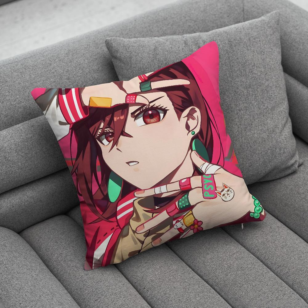 Anime D-Dandadan Pillow Case Soft Cushion Cases for Farmhouse Sofa Decor Home Decorations and Protector