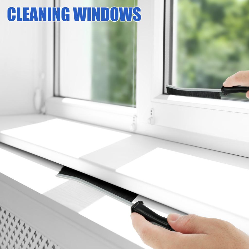 10Pcs Grout Gap Cleaning Crevices Brush Durable For Bathroom Sink Floor Line Kitchen Toilet Tile Joints Dead Angle Hard Bristle