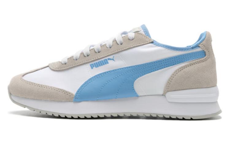 PUMA R78 Neon Textile, Split Cow Leather, Artificial Leather Abrasion Resistant Breathable Low top Casual Shoes Unisex 392901-09 37.5