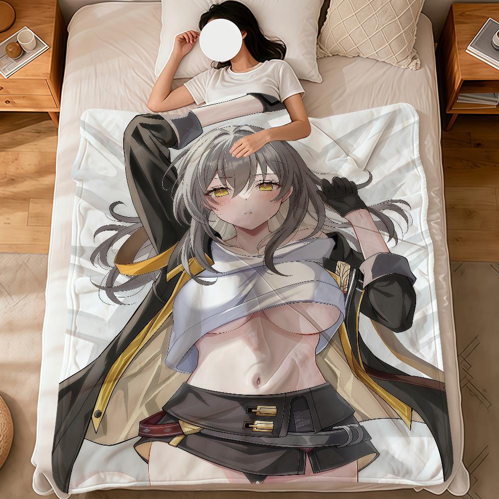 Houkai Star Rail Cerydra Cyrene Castorice soft warm plush blanket for dormitory sofa living room pet hogar bedroom gift nap home