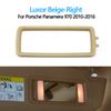 Car Left Right Sun Shade Visor Mirror Makeup Cosmetic Mirror Holder Outer Surrounding Cover For Porsche Panamera 970 2010-2016