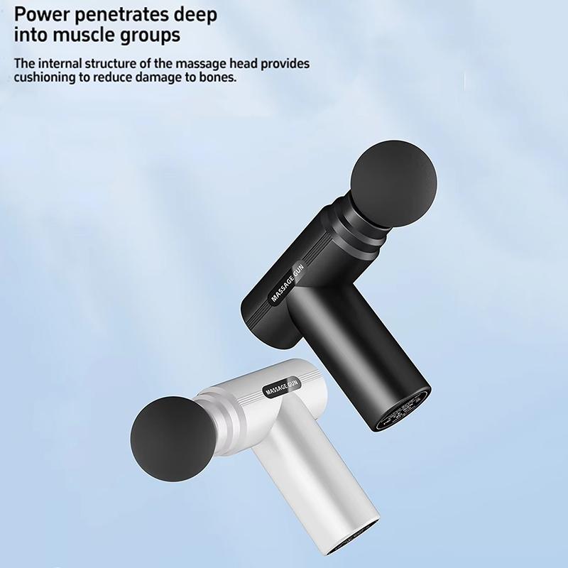 

JOYBLISS Fascia Gun Muscle Massage Gun Deep Tissue Handheld Massage Gun Therapy Gun Fascia Gun Massage Gun Massagers Handheld Deep Tissue білий
