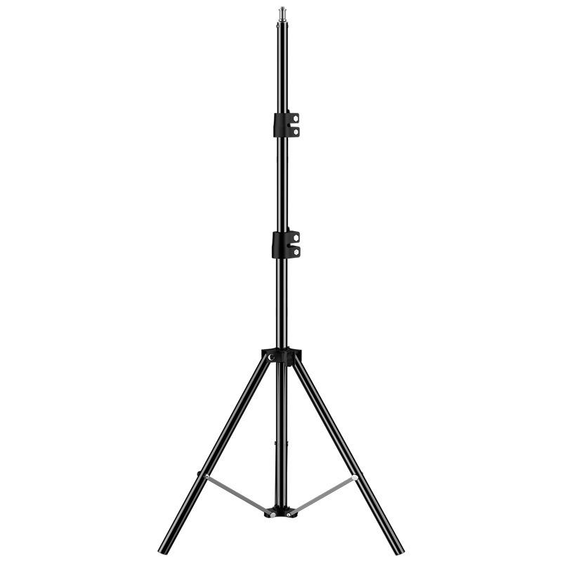 Rotating Floor-Standing Tripod with Fill Light for Mobile Live Broadcasting and Selfie