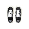 Li Ning Fabric Puff Platform Low Top Sports Casual Shoes Women sneakers Black White AZGT026-5