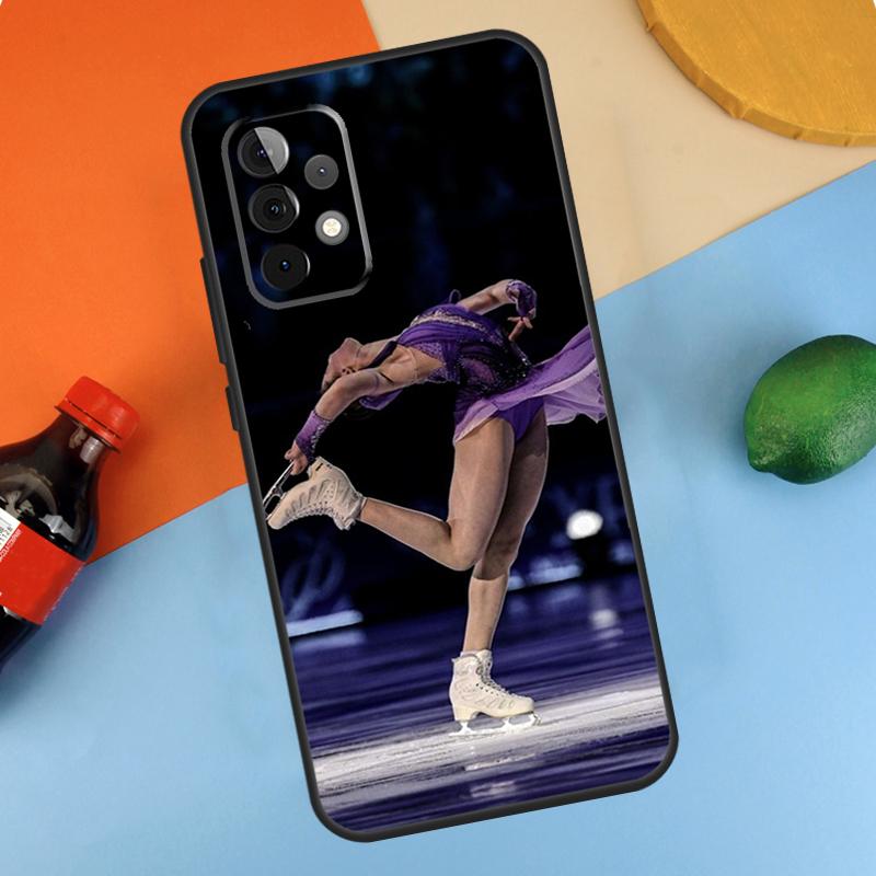 Figure Skating Dance Case For Samsung Galaxy A54 A34 A14 A53 A13 A23 A33 A73 A51 A71 A12 A22 A32 A52 A21S Coque