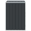 120 Liter Trash Can Enclosure in Anthracite 72 x 81 x 115 cm Steel