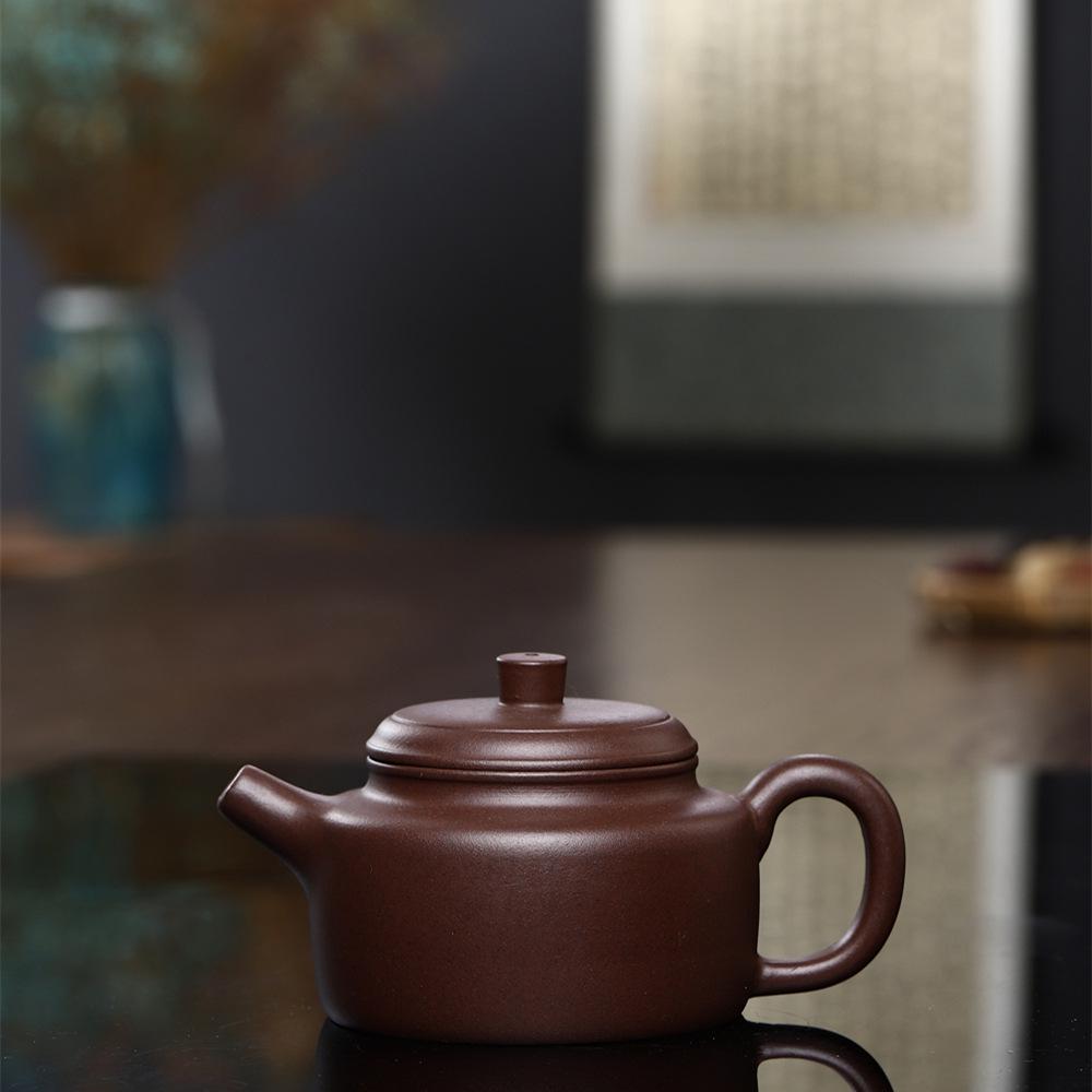 Handmade Yixing Zisha Purple Clay De Zhong Teapot Kung Fu Tea Set