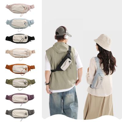 Outdoor Sports Water Kettle Waist Bag Lightweight Mobile Phone Chest Bag Women's Crossbody Bag