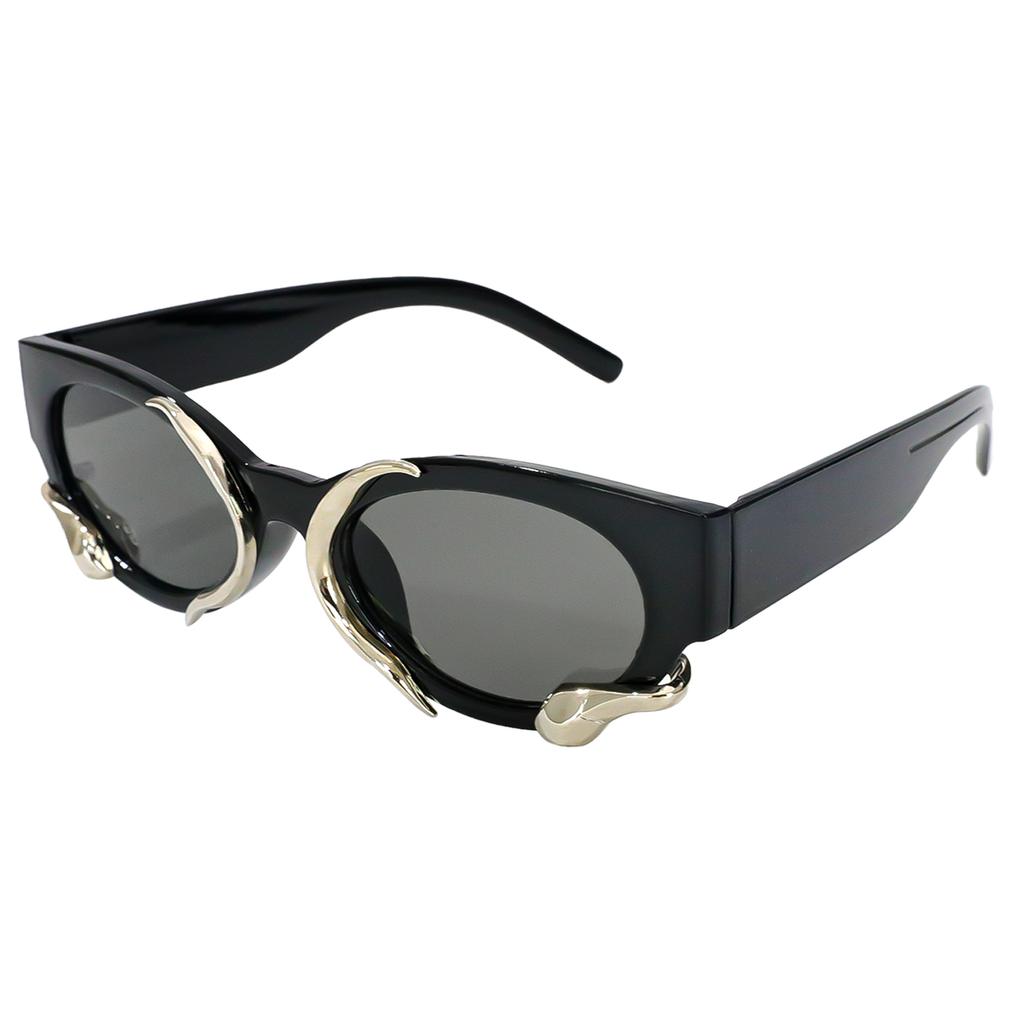 Stereo Spirit Snake Sunglasses Y2K Retro Spice Girls Bar Tech Concave Sunglasses Tide Women Y2K for Women Aesthetic Accessories