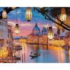 40x50cm Painting By Numbers City Scenery DIY Frame Pictures Paint By Number Venice On Canvas DIY Home Decoration