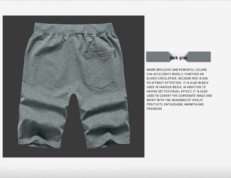 Men's Summer Knit Casual Shorts - Plus Size Sports Beach Pants