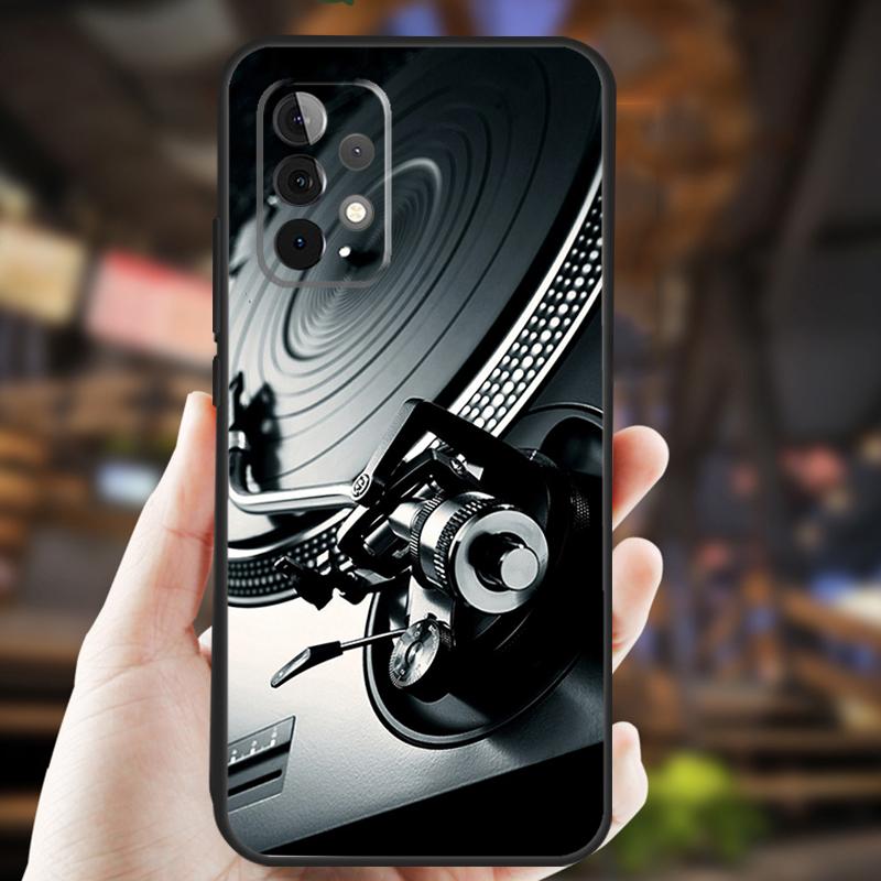 

Vinyl DJ Record Art Case For Samsung Galaxy A32 A56 A16 A15 A22 A52 A54 A14 A26 A36 A55 A35 A05 A06 A53 A33 A13 Samsung A56