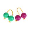 2Pcs Kashaka Rhythmic Balls Portable Rhythmic Fingertip Shaker Single Hand Percussion Instruments For Kid Adults Beginners