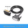 DB25 Male-to-Male/Female Extension Cable, Industrial-Grade for Serial Port Printer Connections