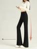 Micro Flared Pants For Women With High Waist And Fleece Lining For Autumn Casual Wear